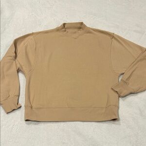 ALO Yoga Women's Tan Turtleneck Sweater
